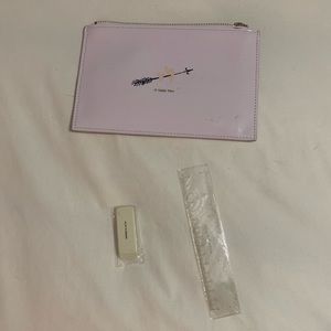 Kate, spade pencil pouch with eraser and ruler